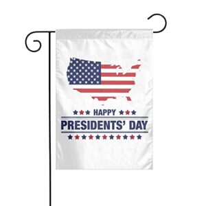 happy president’s day garden flag double sided house yard flags for home wedding party holiday decor
