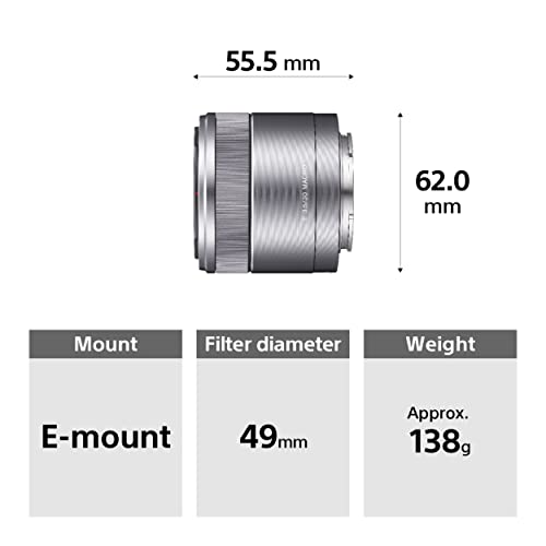 Sony SEL30M35 30mm f/3.5 e-mount Macro Fixed Lens