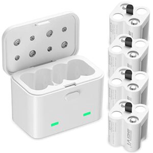 seivi rechargeable batteries for arlo, rechargeable batteries (4 pack) with charger compatible with arlo wireless security cameras (vmk3200/vmc3030/vms3330/3430/3530/)