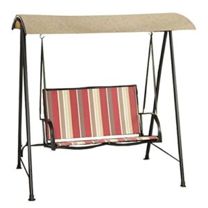 striped 2-person sling swing replacement canopy top cover