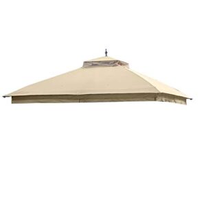 Garden Winds Replacement Canopy Top Cover for The GT Steel Finial Gazebo - RipLock 350