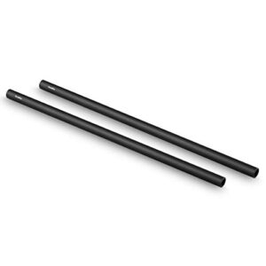 smallrig 15mm carbon fiber rods (12 inch) for 15mm rods clamps camera rail support system, follow focus, matte box, shoulder pad, lens support – 851