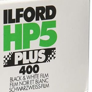 Ilford 1574577 HP5 Plus, Black and White Print Film, 35 mm, ISO 400, 36 Exposures