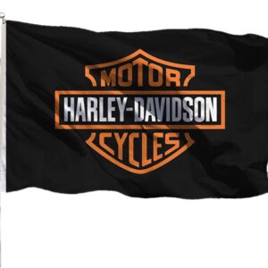 Reddingtonflags Harley Davidson Flags 3x5ft Banner for indoor and outdoor decorations, garden decorations flag harley davidson,Camping flag,party decorations for harley davidson lovers