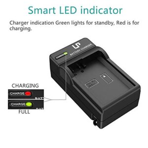 LP EN-EL14 EN EL14a Battery Charger, Charger Compatible with Nikon D3500, D5600, D3300, D5100, D5500, D3100, D3200, D5200, D5300, D3400, DF, Coolpix P7000, P7100, P7700, P7800 Cameras & More