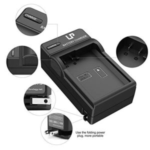 LP EN-EL14 EN EL14a Battery Charger, Charger Compatible with Nikon D3500, D5600, D3300, D5100, D5500, D3100, D3200, D5200, D5300, D3400, DF, Coolpix P7000, P7100, P7700, P7800 Cameras & More