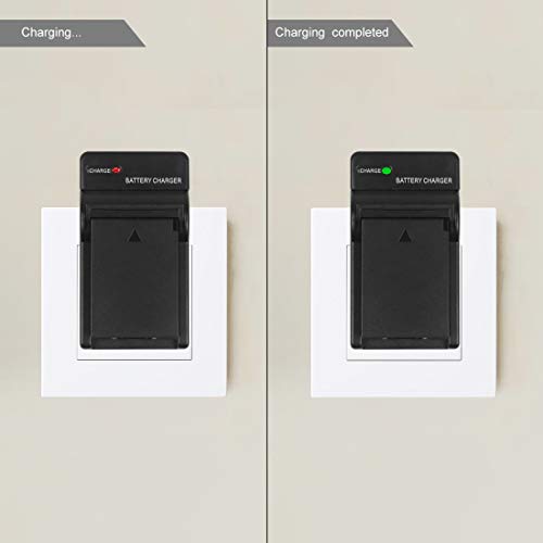 LP-E10 Battery Charger LC-E10 LC-E10C LC-E10E for Canon EOS Rebel T3, T5, T6, T7, EOS Kiss X50, X70, X80, X90, EOS 1100D, 1200D, 1300D, 1500D, 3000D