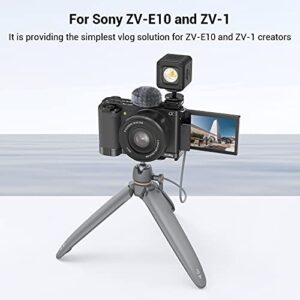SmallRig Cold Shoe Adapter with Windshield for Sony ZV-E10, ZV-1 and ZV-1F - 3526