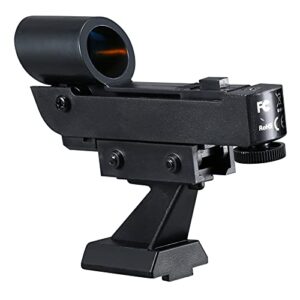 Talcope Brightness Red Dot Finderscope, Star Pointer Viewfinder Astronomical Telescope Accessories with Slide-in Bracket
