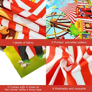 KatchOn, Carnival Backdrop for Carnival Decorations - XtraLarge, 72x44 Inch | Carnival Theme Party Decorations | Carnival Banner, Circus Theme Party Decorations, Circus Decorations | Circus Banner