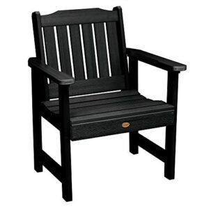 highwood ad-chgl1-bke lehigh garden chair, black