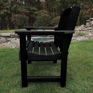 Highwood AD-CHGL1-BKE Lehigh Garden Chair, Black