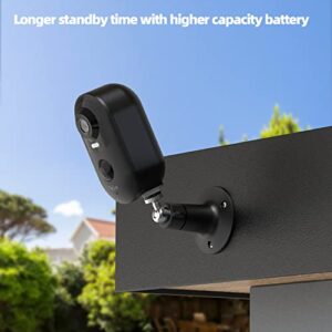 TIEJUS Outdoor Camera Wireless, 3MP Battery Powered Security Cameras with Night Vision, 2 Way Audio, PIR Detection, Spotlight & Siren Surveillance Camera, 2.4Ghz WiFi Only, IP66 Weatherproof, Cloud/SD