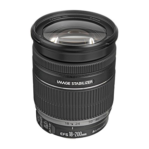 Canon EF-S 18-200mm f/3.5-5.6 IS Standard Zoom Lens for Canon DSLR Cameras