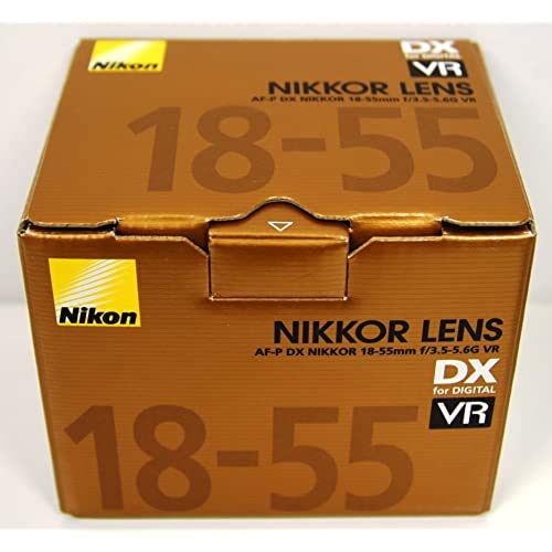 Nikon AF-P DX NIKKOR 18-55mm f/3.5-5.6G VR Lens for Nikon DSLR Cameras