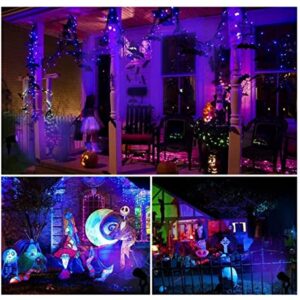 DECKALY Christmas Blacklight Spotlight 10W Purple LED IP65 Waterproof Outdoor Landscape Lighting with US Plug for Christmas Decorative,Dance Party,Stage Lighting,Body Paint,Yard,Lawn 1 Pack