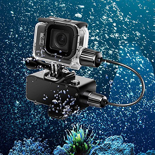 Suptig 5200mAh Waterproof Power Bank for GoPro Hero 11 Hero 10 Hero 9 Hero 8 Hero 7 Hero 6 Hero 5 Hero 4 Hero 3+ Hero 4 Session Hero 5 Session and Digital Camera and Smartphone