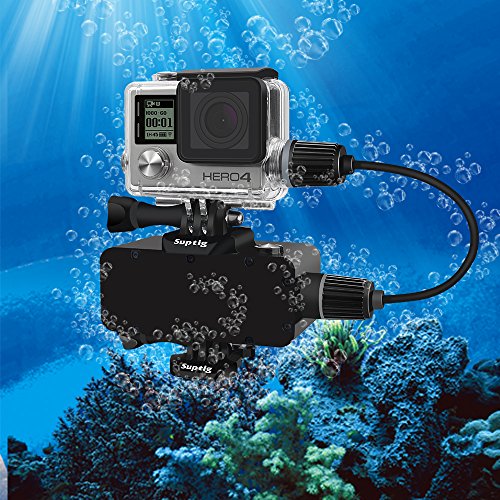 Suptig 5200mAh Waterproof Power Bank for GoPro Hero 11 Hero 10 Hero 9 Hero 8 Hero 7 Hero 6 Hero 5 Hero 4 Hero 3+ Hero 4 Session Hero 5 Session and Digital Camera and Smartphone