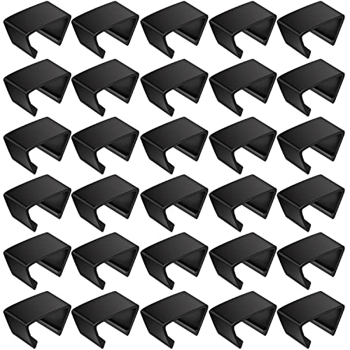 Blulu Outdoor Furniture Clips Patio Sofa Clips Rattan Furniture Clamps Wicker Chair Fasteners, Connect The Sectional or Module Outdoor Couch Patio Furniture (30 Pieces)