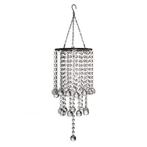 longsheng chandelier wind chimes shape clear crystal prisms balls beads hanging suncatcher pendant garden outdoor home decor gifts