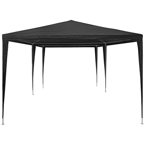 Festnight 10' x 20' Garden Outdoor Gazebo Canopy Pop Up Sun Steel Frame Shade Heavy Duty Patio Party Wedding Tent BBQ Camping Shelter Waterproof Pavilion Cater Events Black