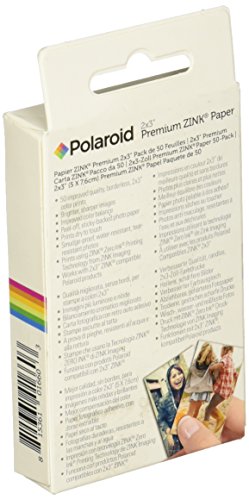 Polaroid 2x3ʺ Premium Zink Photo Paper (50 Pack) Compatible with Polaroid Mint Camera, Snap/Snap Touch Instant Print Cameras & Polaroid Mint and Zip Photo Printers