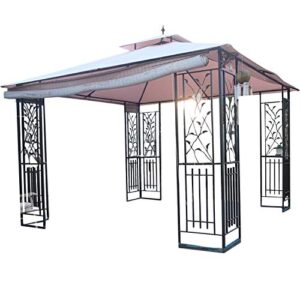 garden winds leaf gazebo replacement canopy top cover