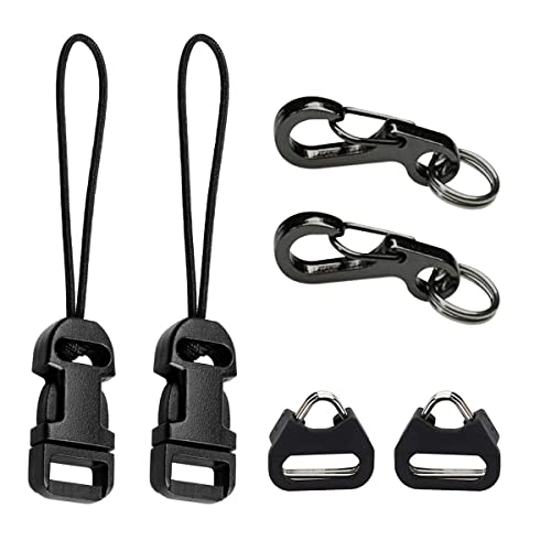 Camera Quick Release Strap QD Loops Clips Connectors Buckles Connect Adapter,Triangle Split Round Strap Lugs Rings Compatible with Leica Sony Fuji Canon Nikon Micro Single SLR DSLR Mirrorless Cameras