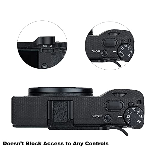 JJC Metal Thumbs Up Grip for Ricoh GR III GR IIIx GRIII GRIIIx GR3 GR3x with Hot Shoe Cover Protector Made of Aluminum Alloy Not Interfere with Controls of Camera