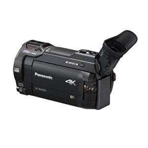 Panasonic 4K Cinema-Like Video Camera Camcorder HC-WXF991K, 20X Leica DICOMAR Lens, 1/2.3" BSI Sensor, 5-Axis Hybrid O.I.S, HDR Mode, EVF, WiFi, Multi Scene Video Recording (Black)