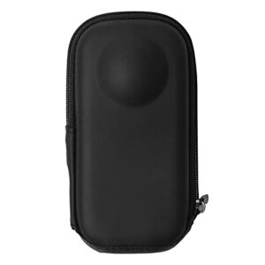 lichifit portable carrying case storage bag for insta360 one x3/one x2/one x action camera water-resistance mini protective hard pu shell box accessories