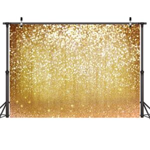 lywygg 7x5ft vinyl photography backdrop golden particles speckle dreamy fantasy dreamlike theme metal festive holiday party decorative photography backdrop cp-10