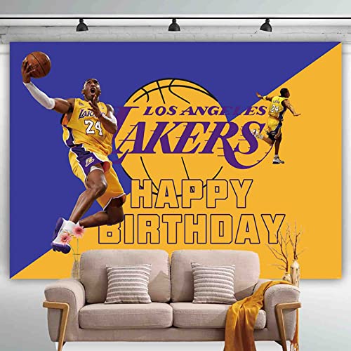 MengGeGe Legend Backdrops Basketball Theme Birthday Party Decor Banner Basketball Game Theme Party Supplies Sign Photography Backgrounds Wallpaper Room Decoration Photo Props 5X3Ft