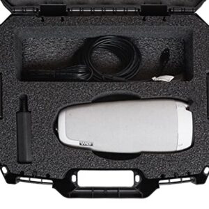 Case Club Case to fit Meeting Owl Conference Camera - Travel & Storage Case Fits Meeting Owl Standard, Pro, 2 or 3 - Pre-Cut Foam is Ready to Go Out of the Box - Holds Expansion Mic, Cords, Accessories & Lock Adapter