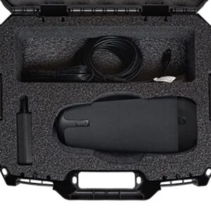 Case Club Case to fit Meeting Owl Conference Camera - Travel & Storage Case Fits Meeting Owl Standard, Pro, 2 or 3 - Pre-Cut Foam is Ready to Go Out of the Box - Holds Expansion Mic, Cords, Accessories & Lock Adapter