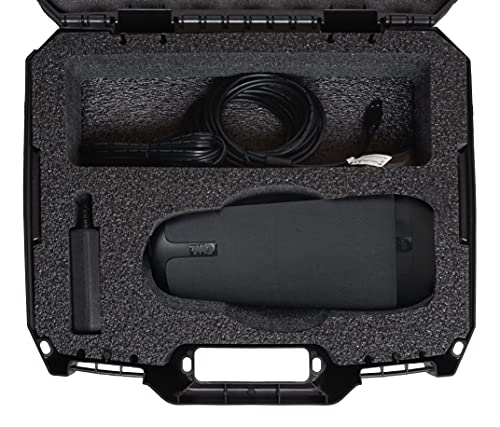 Case Club Case to fit Meeting Owl Conference Camera - Travel & Storage Case Fits Meeting Owl Standard, Pro, 2 or 3 - Pre-Cut Foam is Ready to Go Out of the Box - Holds Expansion Mic, Cords, Accessories & Lock Adapter