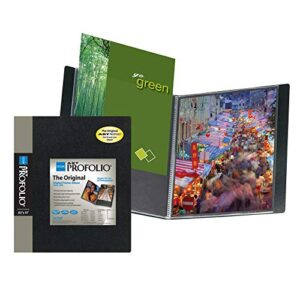 Itoya Art Profolio Portfolio 5 x 7 inches Storage Display Book, 24 Sleeves for 48 Views