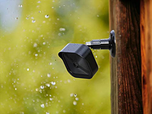 PEF All-New Blink Outdoor Camera Mount, Weatherproof Protective Cover and 360 Degree Adjustable Mount with Blink Sync Module 2 Outlet Mount for Blink Security System (Black, 3 Pack)