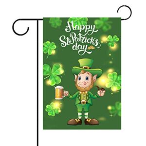 tinuos st. patrick’s day garden flag 12.5 x 18 inches (style one)