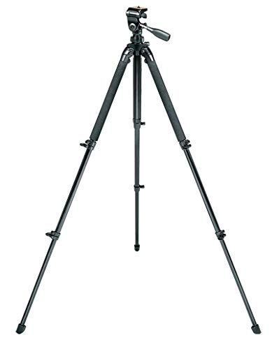 Bushnell Advanced Tripod for Binoculars, Spotting Scopes, and Cameras - Durable Aluminum Construction with Adjustable Legs and Center Column for Stability