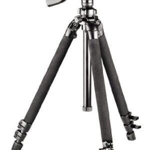 Bushnell Advanced Tripod for Binoculars, Spotting Scopes, and Cameras - Durable Aluminum Construction with Adjustable Legs and Center Column for Stability