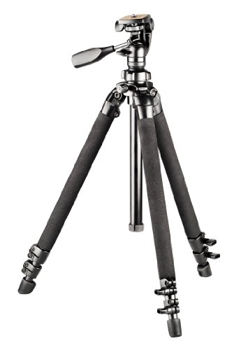 Bushnell Advanced Tripod for Binoculars, Spotting Scopes, and Cameras - Durable Aluminum Construction with Adjustable Legs and Center Column for Stability