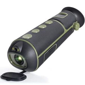 thermal scope,teslong 256×192 thermal monocular handheld infrared night vision monocular, weather-resistant thermal binoculars short range thermal monocular for hunting,outdoor camping,travel