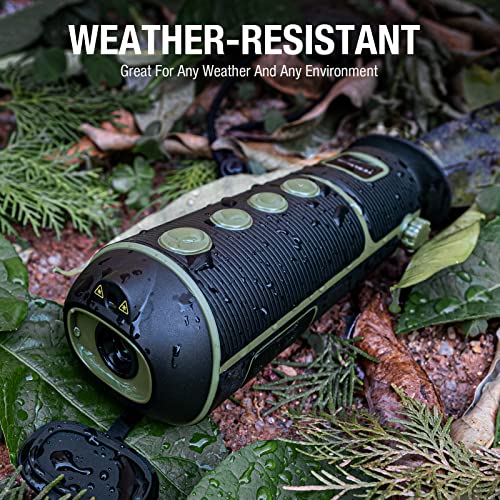 Thermal Scope,Teslong 256x192 Thermal Monocular Handheld Infrared Night Vision Monocular, Weather-Resistant Thermal Binoculars Short Range Thermal Monocular for Hunting,Outdoor Camping,Travel