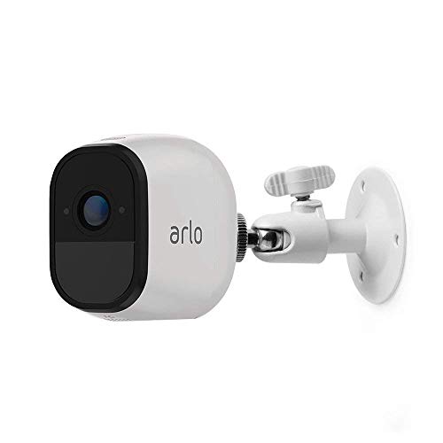 SERMICLE Security Wall Mount for Stick Up Cam Wired/Batter, Metal Security Camera Bracket for Oculus Sensor,Arlo, Arlo Pro, 360° Rotation 1/4" Screw (3 Pack,White)