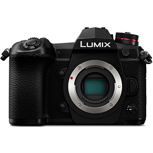 Panasonic LUMIX G9 4K Digital Camera, 20.3 Megapixel Mirrorless Camera Plus 80 Megapixel High-Resolution Mode, 5-Axis Dual I.S. 2.0, 3-Inch LCD, DC-G9 (Black)