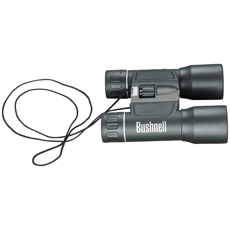 Bushnell Powerview 8x21 Compact Folding Roof Prism Binocular (Black)