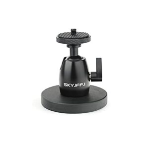 magnetic camera stand magnetic foot mini ball head heavy duty metal securely attaches to steel or other magnetic surfaces