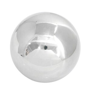 zyamy 4 inch stainless steel ball sphere mirror hollow ball home garden decoration supplies