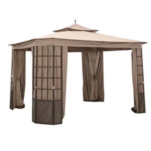 garden winds replacement canopy top cover for verado gazebo – riplock 350